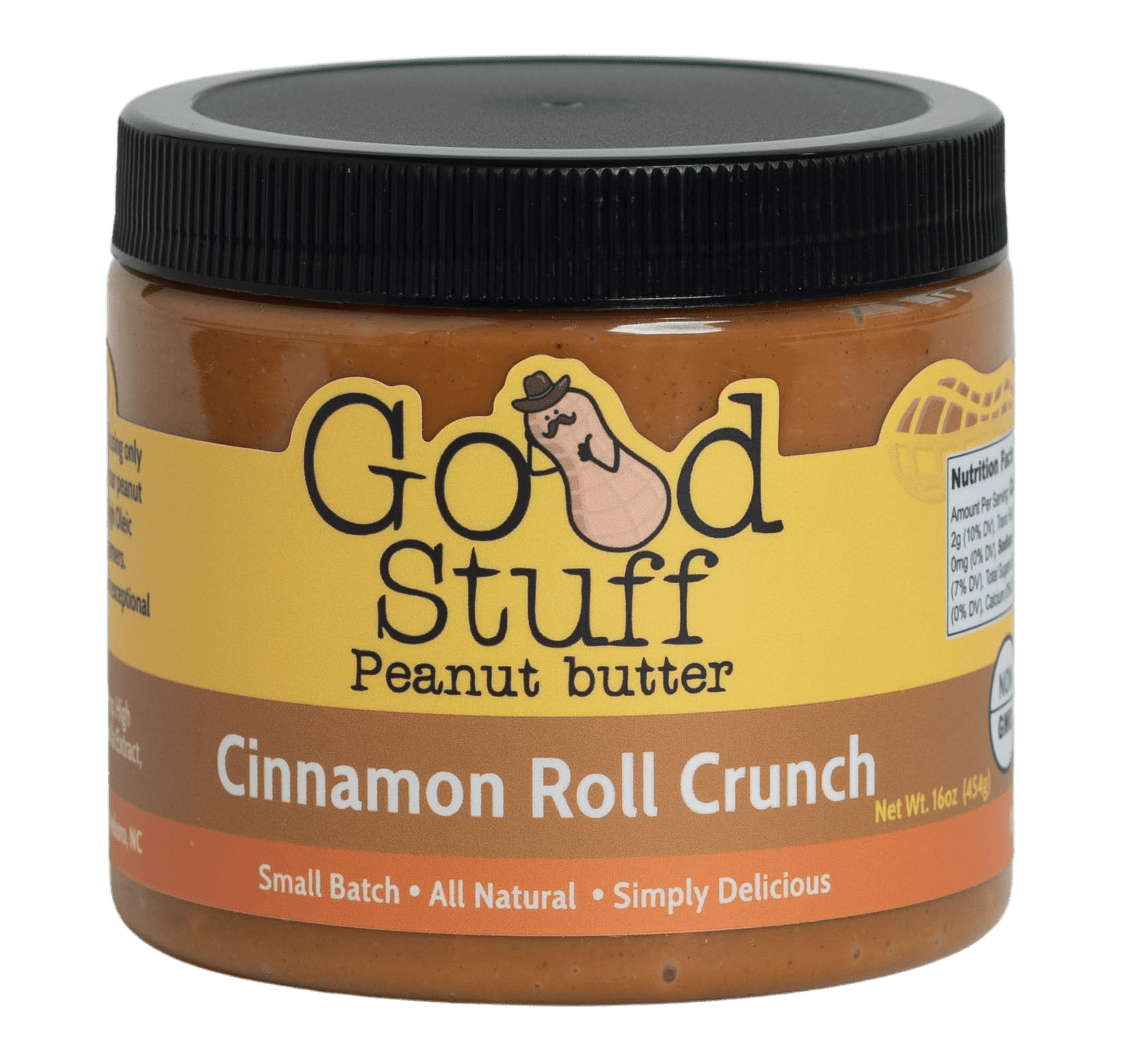 Cinnamon Roll Crunch jar for build a case